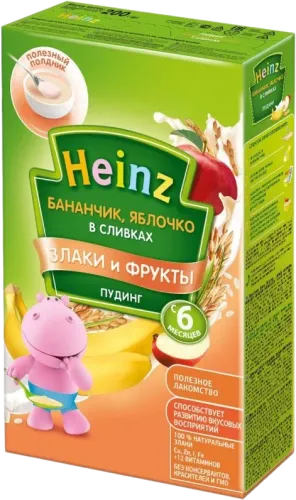 Puding Qaymaqlı Alma və Banan