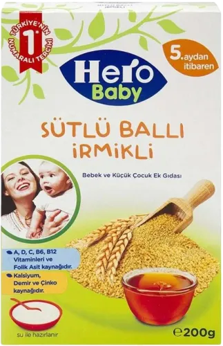 Sütlü Ballı İrmik Sıyıqı