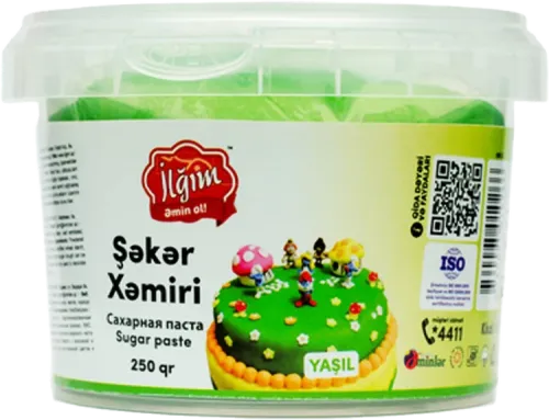 Сахарная паста зеленая