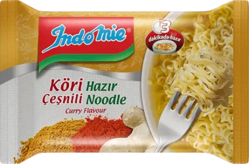 Noodles Curry Flavor