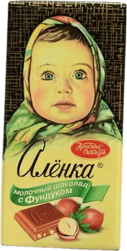 Krasniy Oktyabr Alenka südlü fındıqlı şokolad