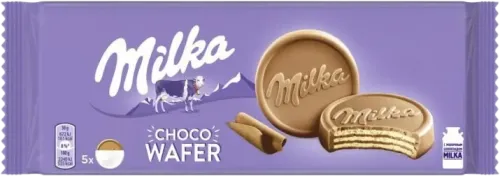 Молочный шоколад с какао вафлей