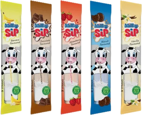 Vanilli süd üçün borucuq