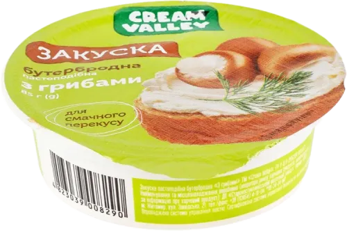 Nash Molochnik Cream Cheese with Mushrooms