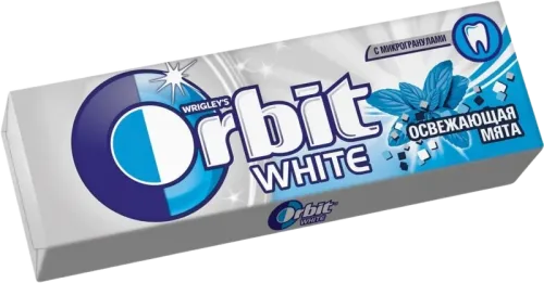White Təravətli Nanəli Saqqız Pellet