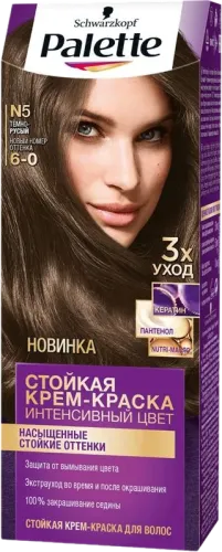 Palette saç boyası krem N5