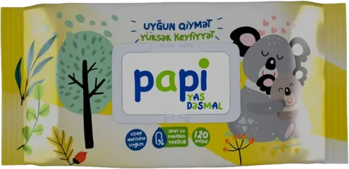 Влажные салфетки с пластиковой крышкой