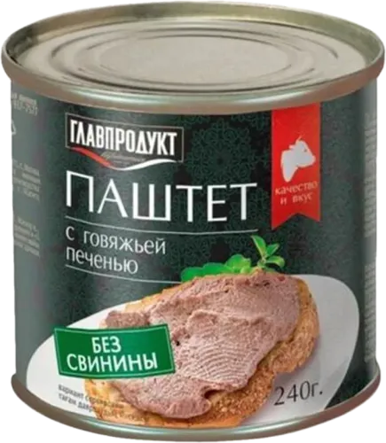Паштет из говяжьей печени
