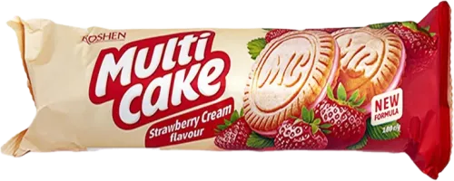 Multicake Çiyələkli Krem