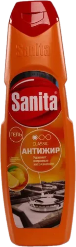 Sanita гель для мытья посуды против жира