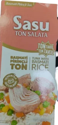 Тунец и рис Басмати