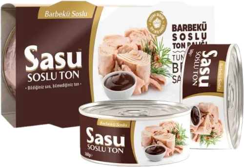 Ton balığı Barbekü soslu