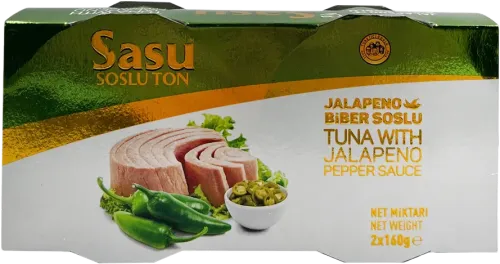 Ton balığı Halapeno soslu