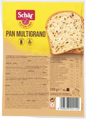 Pan Multigrano Qlutensiz Çörək