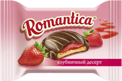 Romantika Çiyələkli Desert