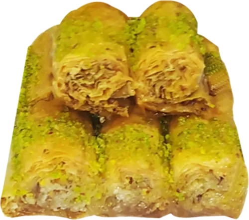 Xırda dolma qozlu paxlava