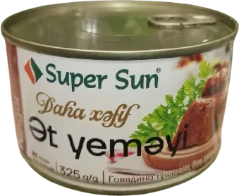 Ət Yeməyi Konservası