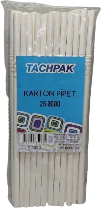 Karton Şənlik Pipetləri