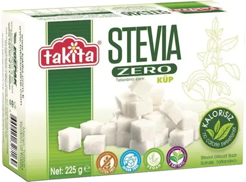 Stevia dadlandırıcı kublar