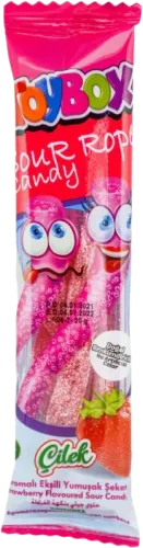 Çiyələkli sour rope
