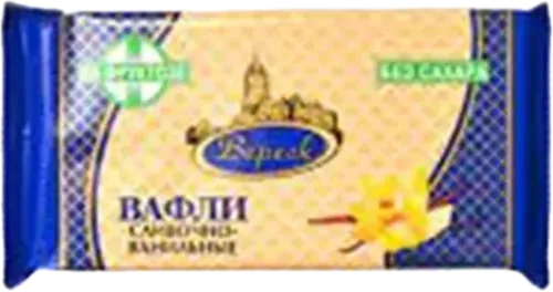 Вафли Сливки Ваниль с фруктозой