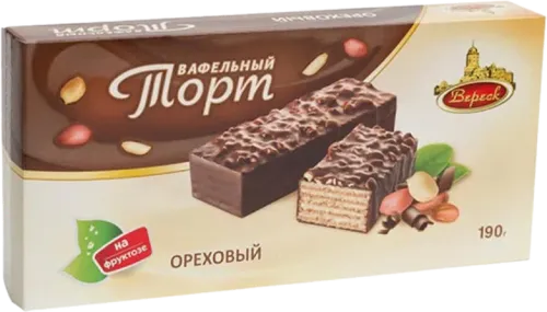 Вафли Торт Фундук с фруктозой