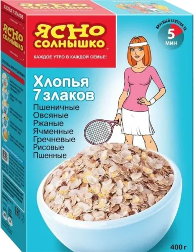 Овсяные хлопья 7 злаков