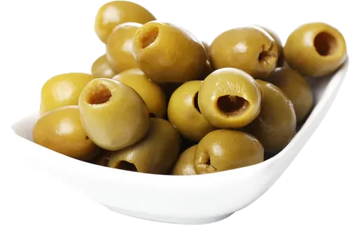 Зеленые оливки без косточек