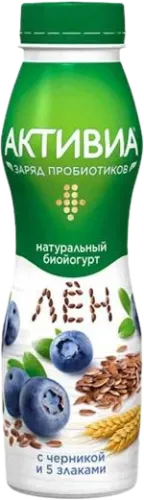 Activia içməli yoqurt qarağat