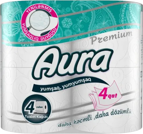 Premium Tualet Kağızı 4 Qatlı
