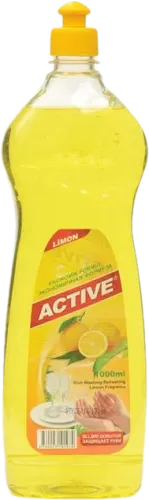 Şəffaf Qabyuyan Maye Limon