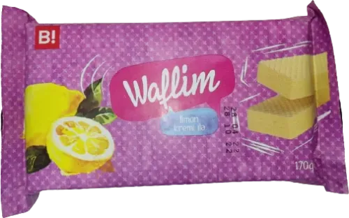 Waflim Lemon Cream Wafer