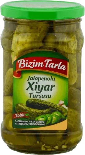 Pickled Cucumbers with Jalapeño