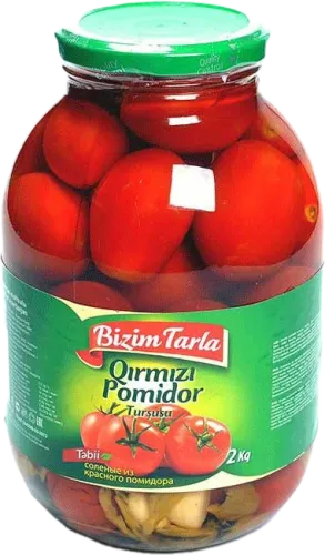 Turşu qırmızı pomidor
