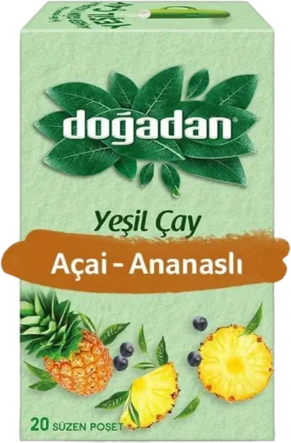 Acai Ananaslı Yaşıl Çay
