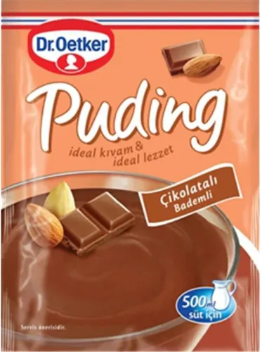 Chocolate Almond Pudding