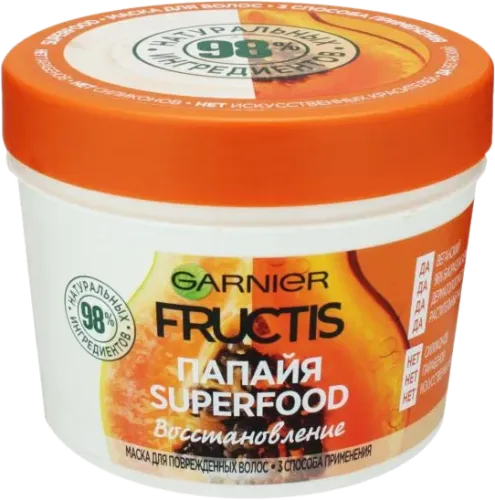 Fructis Восстанавливающая маска для волос с папайей