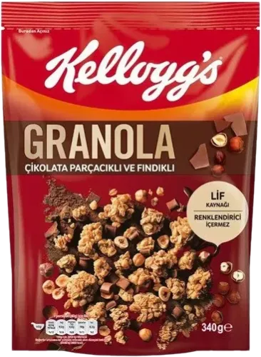 Şokoladlı Fındıqlı Granola