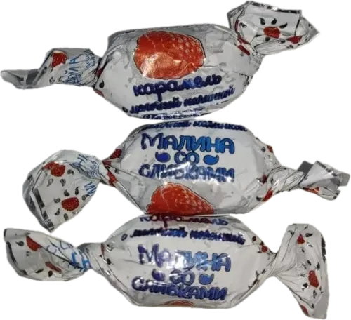 Raspberry with Cream Caramel Candy