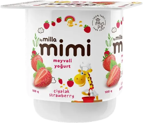 Mimi Çiyələkli Yoqurt