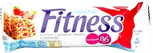 Fitness Çiyələkli Taxıl Batonu