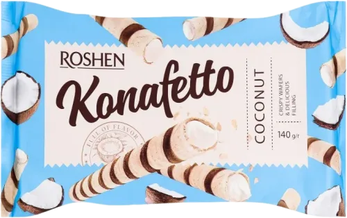 Konafetto Kokoslu Vafl Rulon
