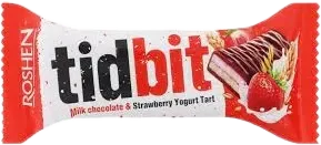Tidbit südlü şokolad çiyələkli yoqurt
