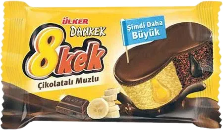 Dankek Banan Şokoladlı Keki