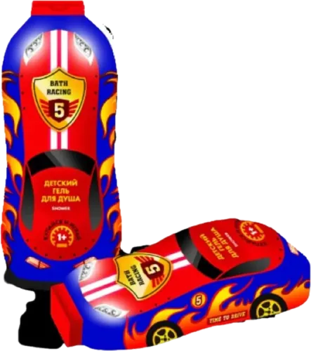 Детский гель для душа Машинки