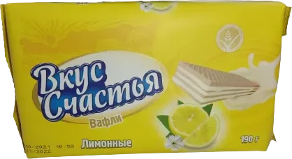 Vkus Scastya Lemon Waffle