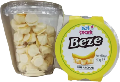 Bardak Zefir Banan Aromalı