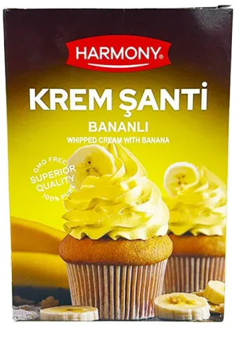 Bananlı krem şanti