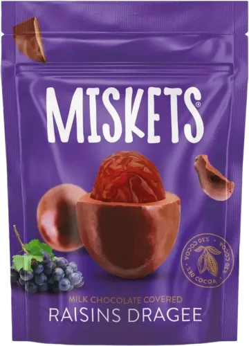 Miskets Raisin Chocolate Dragee
