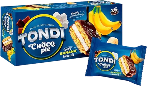Choco Pie Banana Cookies